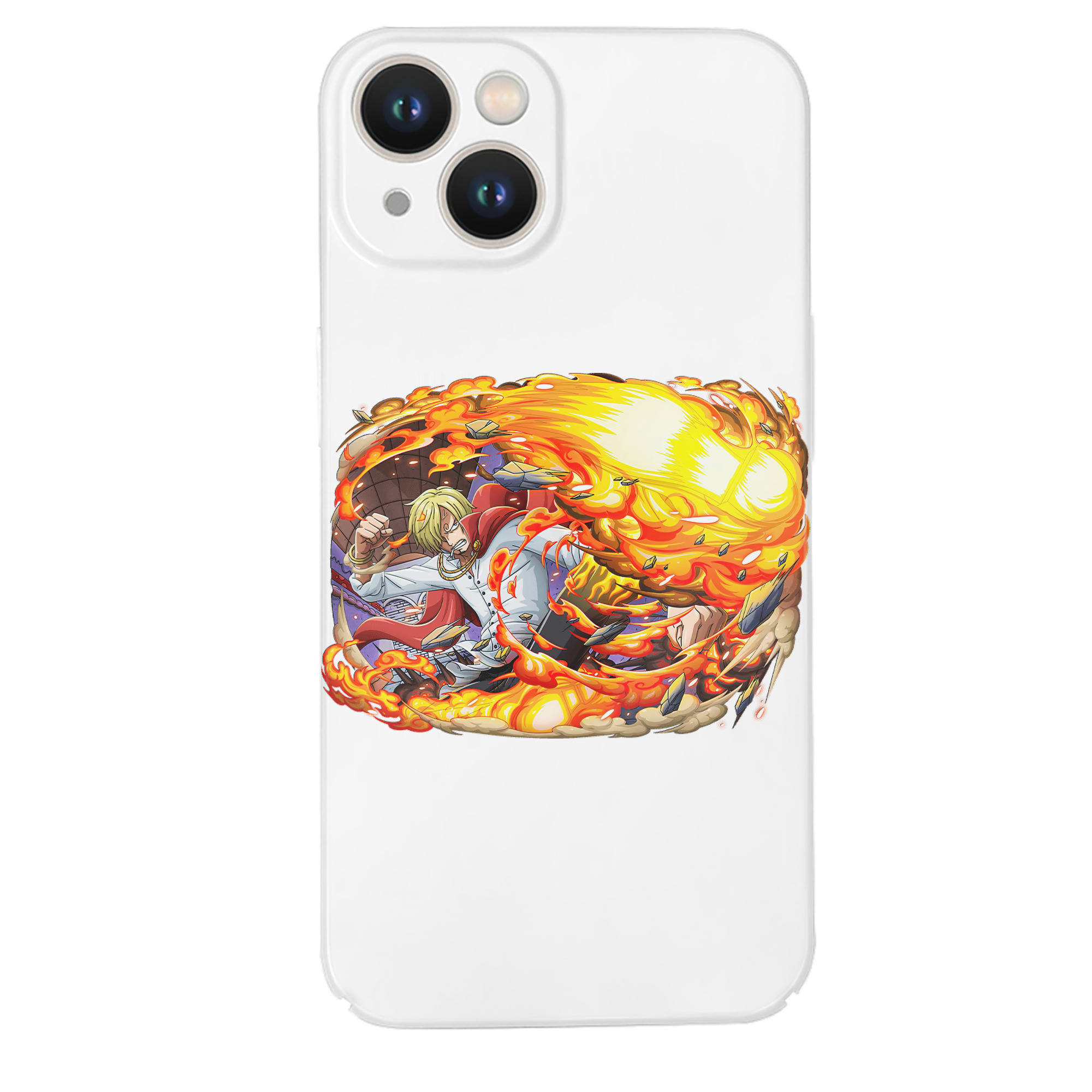 （画像用） ワンピース サンジ ONE PIECE Sanji 【iPhone 14シリーズ対応】ハードケース